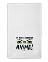 Not A Cartoon Eyes Green 11&#x22;x18&#x22; Dish Fingertip Towel by TooLoud-Fingertip Towel-TooLoud-White-Davson Sales