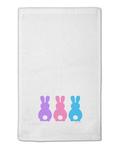 Three Easter Bunnies - Pastels 11&#x22;x18&#x22; Dish Fingertip Towel by TooLoud-Fingertip Towel-TooLoud-White-Davson Sales