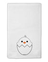 Cute Hatching Chick - White 11&#x22;x18&#x22; Dish Fingertip Towel by TooLoud-Fingertip Towel-TooLoud-White-Davson Sales