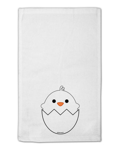 Cute Hatching Chick - White 11&#x22;x18&#x22; Dish Fingertip Towel by TooLoud-Fingertip Towel-TooLoud-White-Davson Sales