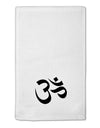 Om Symbol 11&#x22;x18&#x22; Dish Fingertip Towel-Fingertip Towel-TooLoud-White-Davson Sales