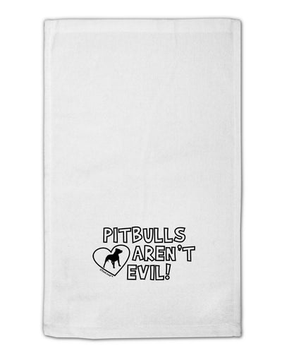 Pitbulls Aren't Evil 11&#x22;x18&#x22; Dish Fingertip Towel-Fingertip Towel-TooLoud-White-Davson Sales