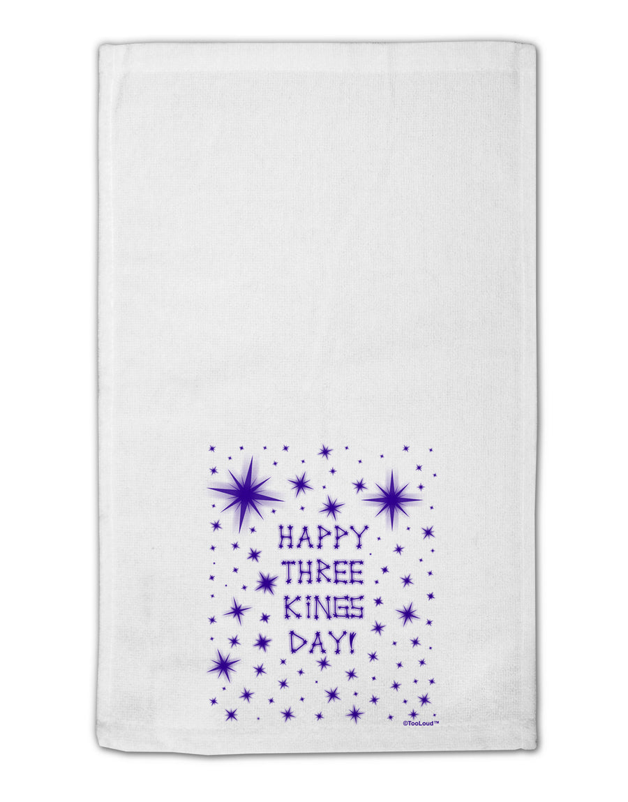 Happy Three Kings Day - Shining Stars 11&#x22;x18&#x22; Dish Fingertip Towel by TooLoud-Fingertip Towel-TooLoud-White-Davson Sales