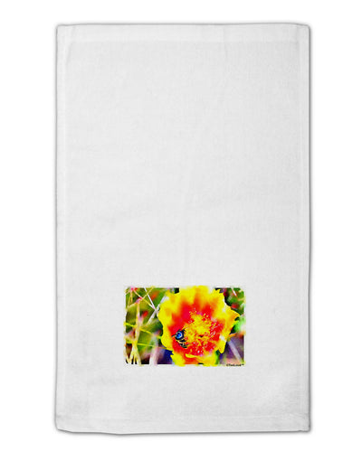 Bee Cactus Watercolor 11&#x22;x18&#x22; Dish Fingertip Towel-Fingertip Towel-TooLoud-White-Davson Sales