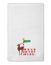 Rudolf Ratchet Reindeer Color Text 11&#x22;x18&#x22; Dish Fingertip Towel-Fingertip Towel-TooLoud-White-Davson Sales