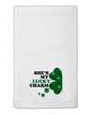 She's My Lucky Charm - Left 11&#x22;x18&#x22; Dish Fingertip Towel-Fingertip Towel-TooLoud-White-Davson Sales