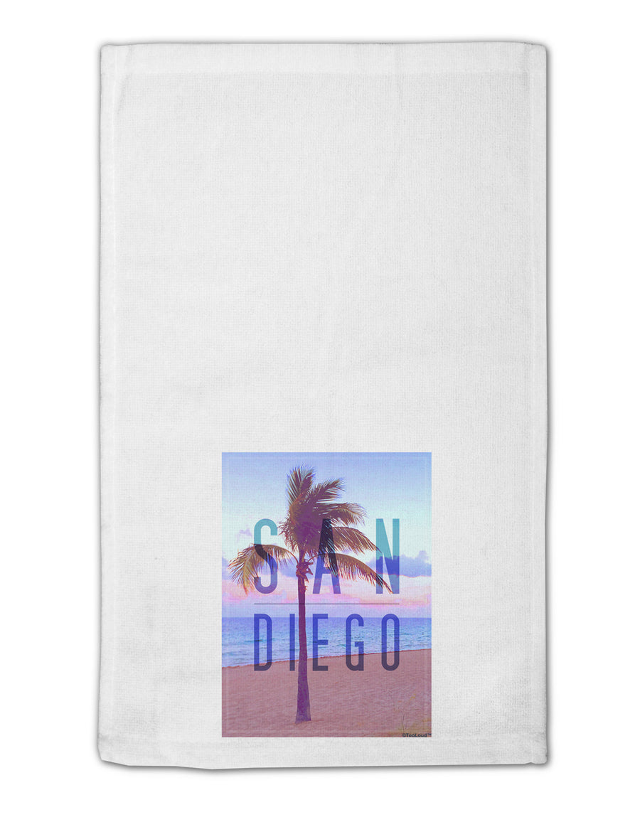 San Diego Beach Filter 11&#x22;x18&#x22; Dish Fingertip Towel-Fingertip Towel-TooLoud-White-Davson Sales