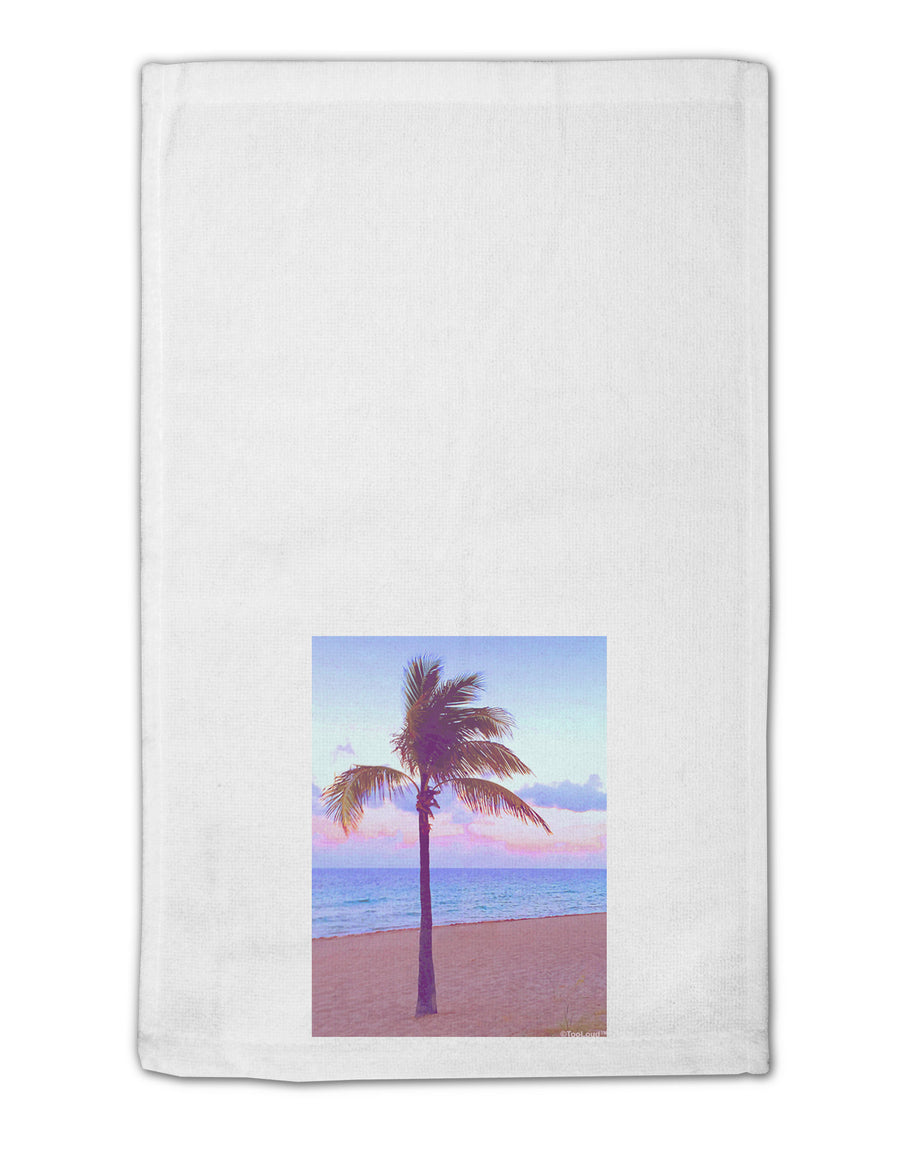 Palm Tree Beach Filter 11&#x22;x18&#x22; Dish Fingertip Towel-Fingertip Towel-TooLoud-White-Davson Sales