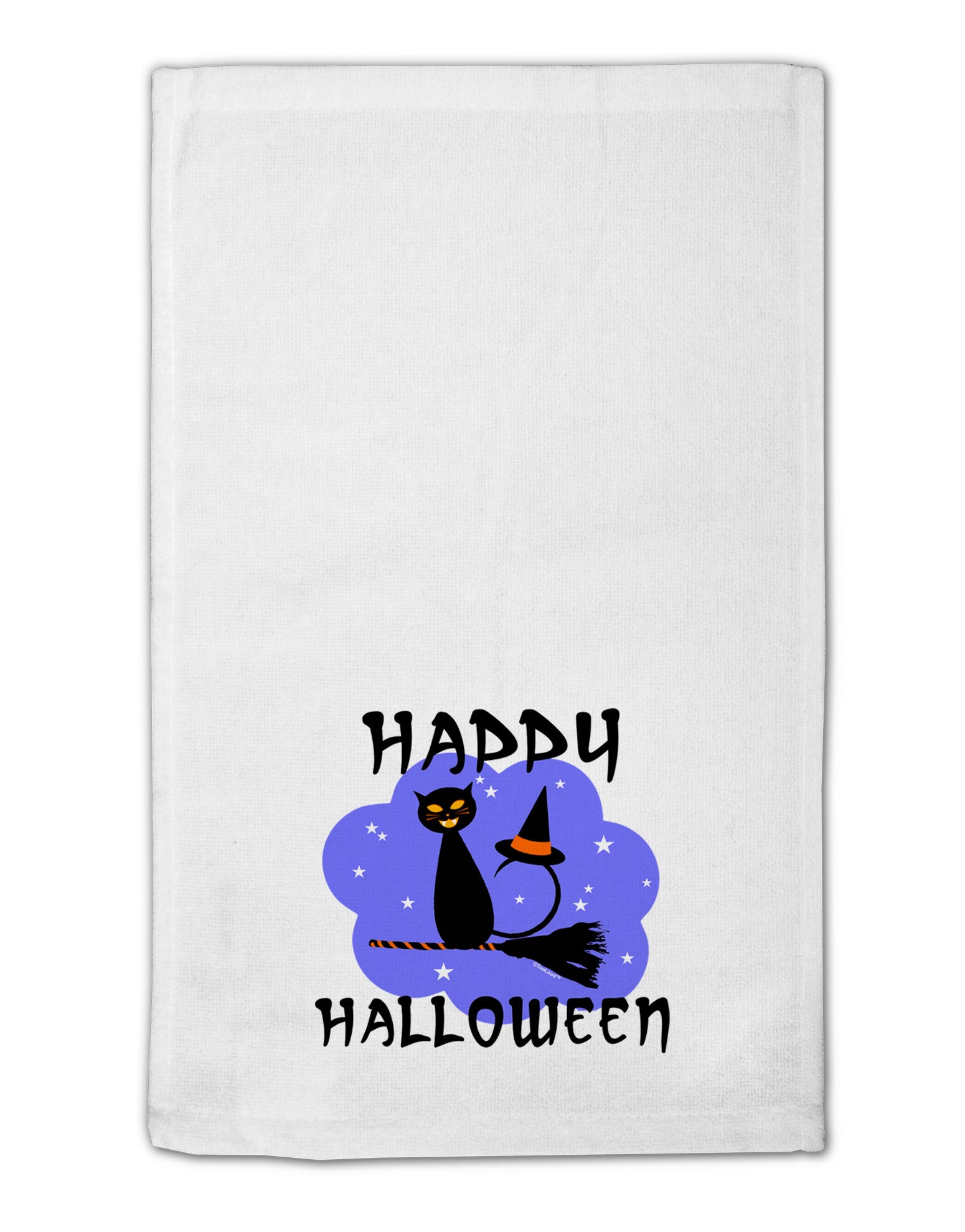 Witch Cat 11&#x22;x18&#x22; Dish Fingertip Towel-Fingertip Towel-TooLoud-White-Davson Sales