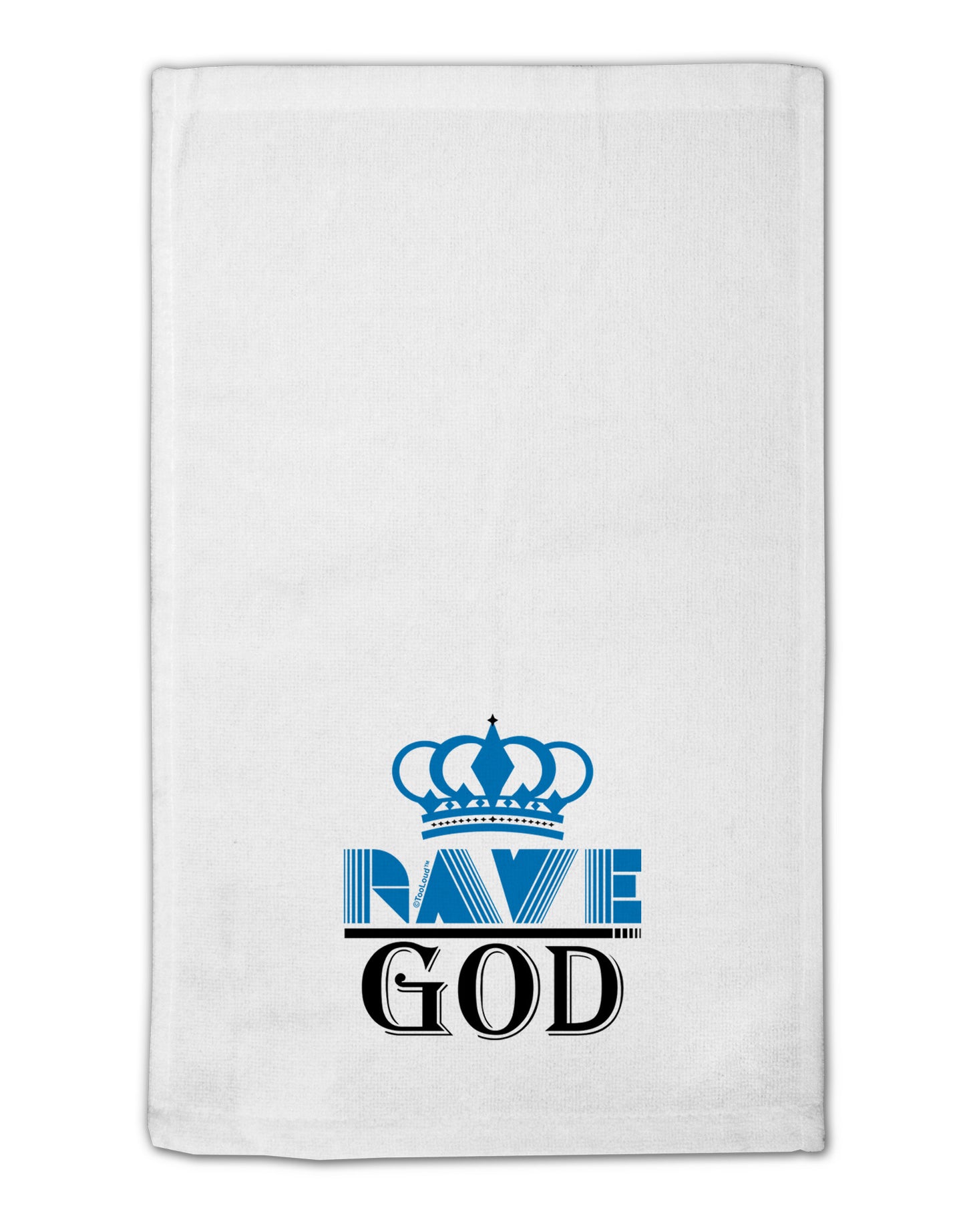 Rave God 11&#x22;x18&#x22; Dish Fingertip Towel-Fingertip Towel-TooLoud-White-Davson Sales