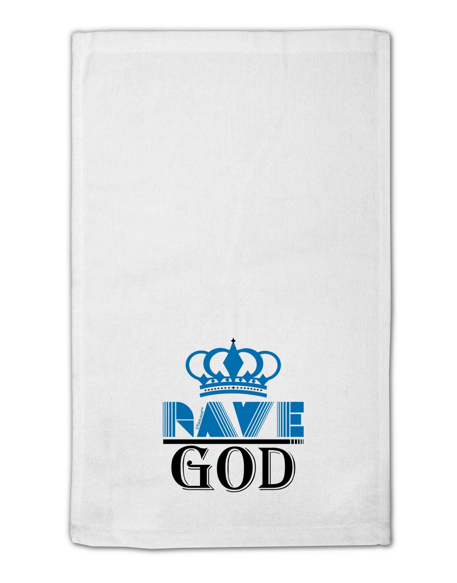 Rave God 11&#x22;x18&#x22; Dish Fingertip Towel-Fingertip Towel-TooLoud-White-Davson Sales