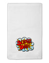 Super Dad - Superhero Comic Style 11&#x22;x18&#x22; Dish Fingertip Towel by TooLoud-Fingertip Towel-TooLoud-White-Davson Sales