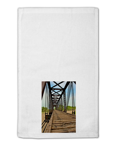 Colorado Landscape Bridge 11&#x22;x18&#x22; Dish Fingertip Towel-Fingertip Towel-TooLoud-White-Davson Sales