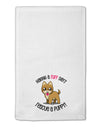 Rescue A Puppy 11&#x22;x18&#x22; Dish Fingertip Towel-Fingertip Towel-TooLoud-White-Davson Sales