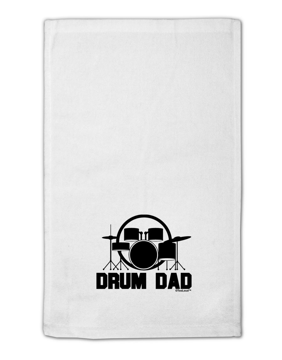 Drum Dad 11&#x22;x18&#x22; Dish Fingertip Towel by TooLoud-Fingertip Towel-TooLoud-White-Davson Sales