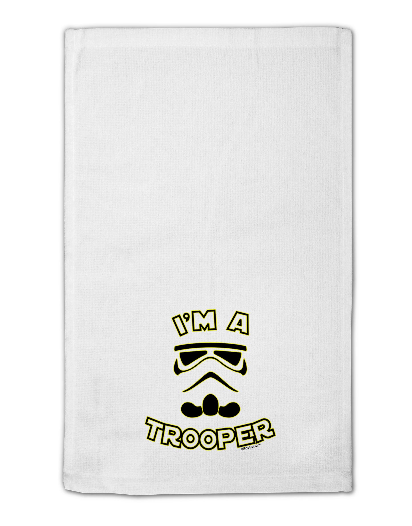 I'm A Trooper 11&#x22;x18&#x22; Dish Fingertip Towel-Fingertip Towel-TooLoud-White-Davson Sales