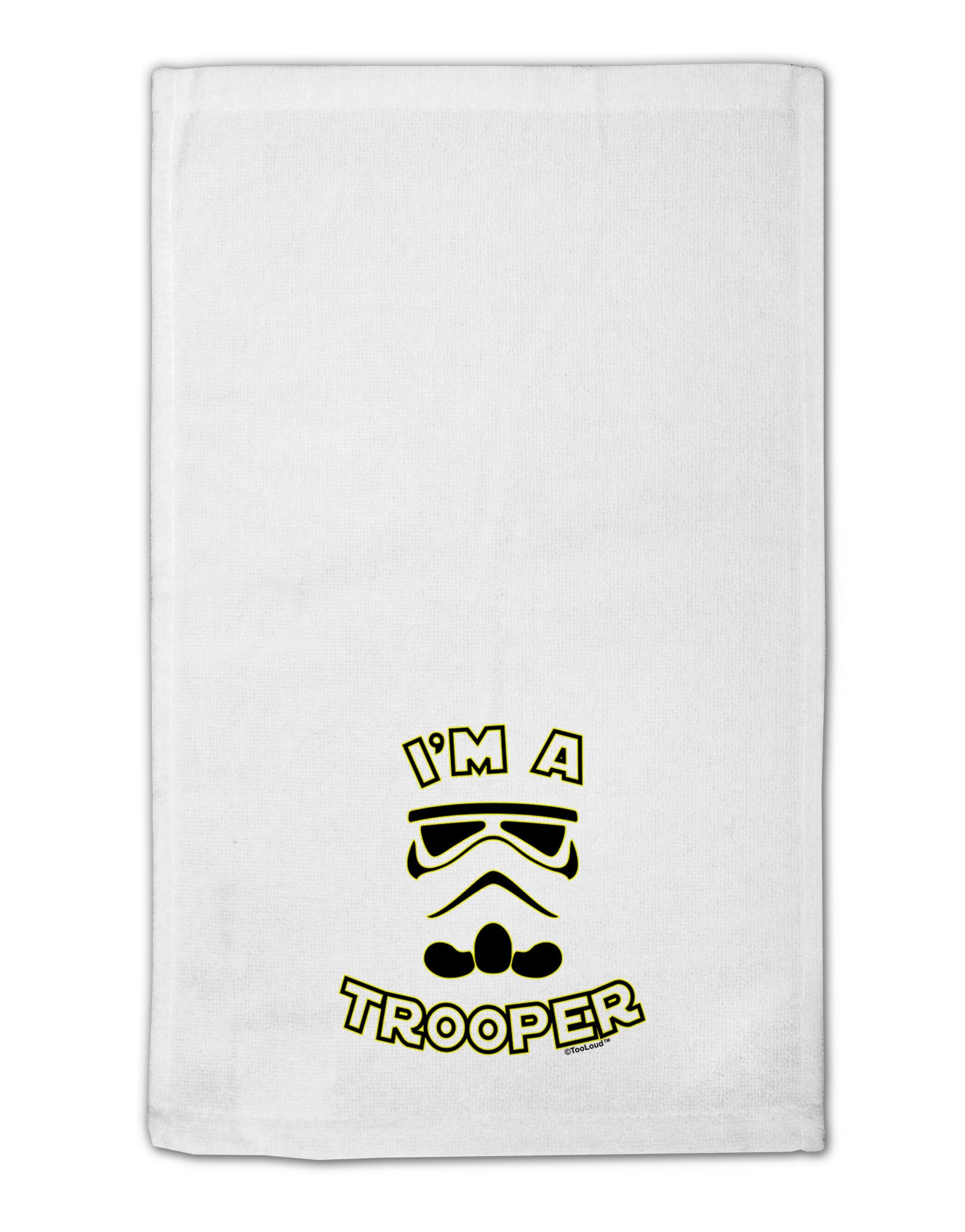 I'm A Trooper 11&#x22;x18&#x22; Dish Fingertip Towel-Fingertip Towel-TooLoud-White-Davson Sales