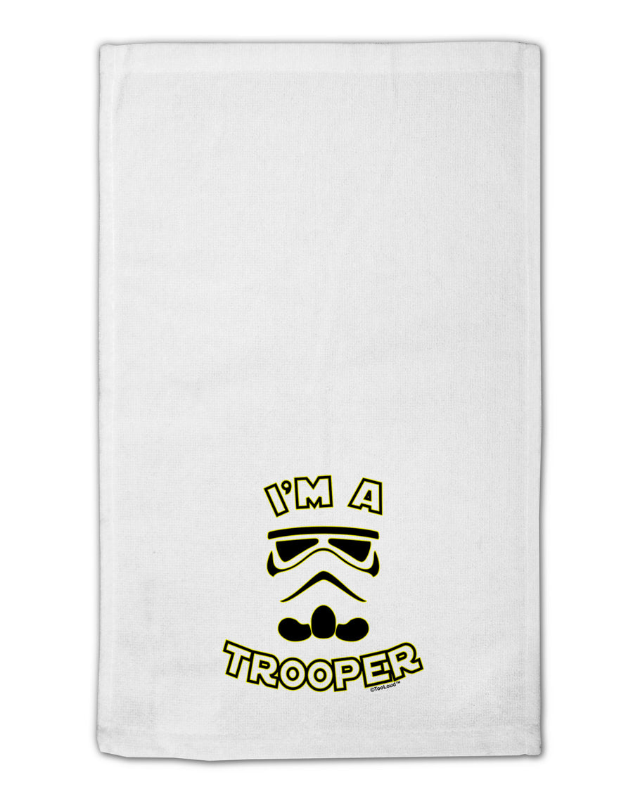 I'm A Trooper 11&#x22;x18&#x22; Dish Fingertip Towel-Fingertip Towel-TooLoud-White-Davson Sales