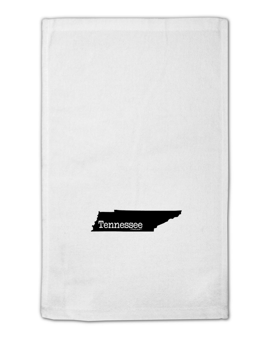 Tennessee - United States Shape 11&#x22;x18&#x22; Dish Fingertip Towel by TooLoud-Fingertip Towel-TooLoud-White-Davson Sales