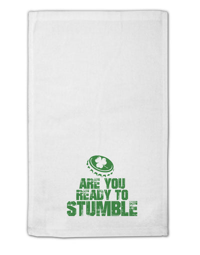 Are You Ready To Stumble Funny 11&#x22;x18&#x22; Dish Fingertip Towel by TooLoud-TooLoud-White-Davson Sales