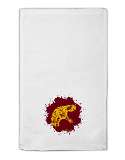 Jurassic Dinosaur Face Blood Splatter 11&#x22;x18&#x22; Dish Fingertip Towel by TooLoud-Fingertip Towel-TooLoud-White-Davson Sales