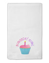 Birthday Girl - Candle Cupcake 11&#x22;x18&#x22; Dish Fingertip Towel by TooLoud-Fingertip Towel-TooLoud-White-Davson Sales