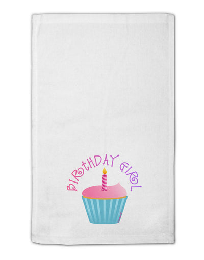 Birthday Girl - Candle Cupcake 11&#x22;x18&#x22; Dish Fingertip Towel by TooLoud-Fingertip Towel-TooLoud-White-Davson Sales