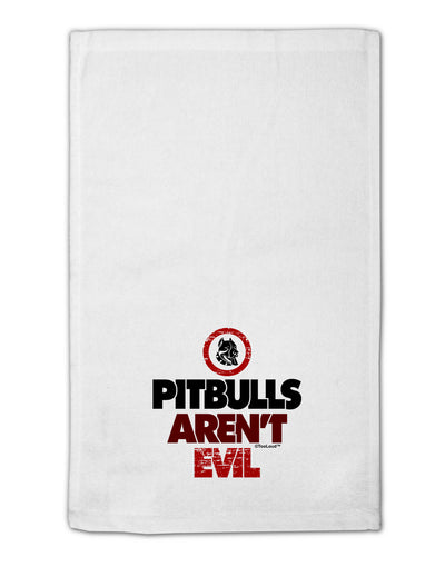 Distressed Pitbulls Aren't Evil 11&#x22;x18&#x22; Dish Fingertip Towel-Fingertip Towel-TooLoud-White-Davson Sales