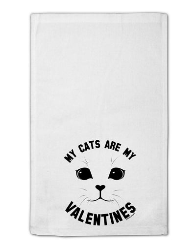 My Cats are my Valentines 11&#x22;x18&#x22; Dish Fingertip Towel by TooLoud-TooLoud-White-Davson Sales
