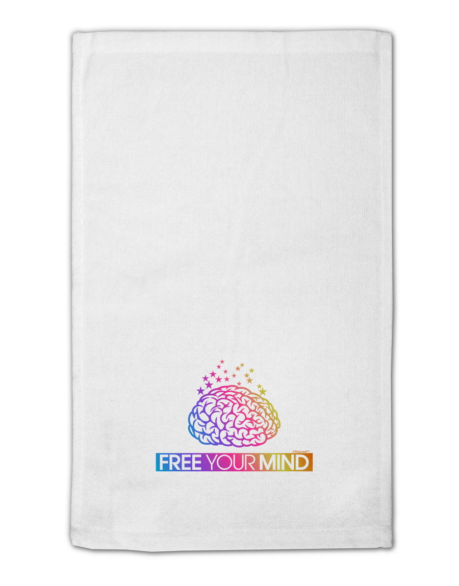 Free Your Mind 11&#x22;x18&#x22; Dish Fingertip Towel-Fingertip Towel-TooLoud-White-Davson Sales