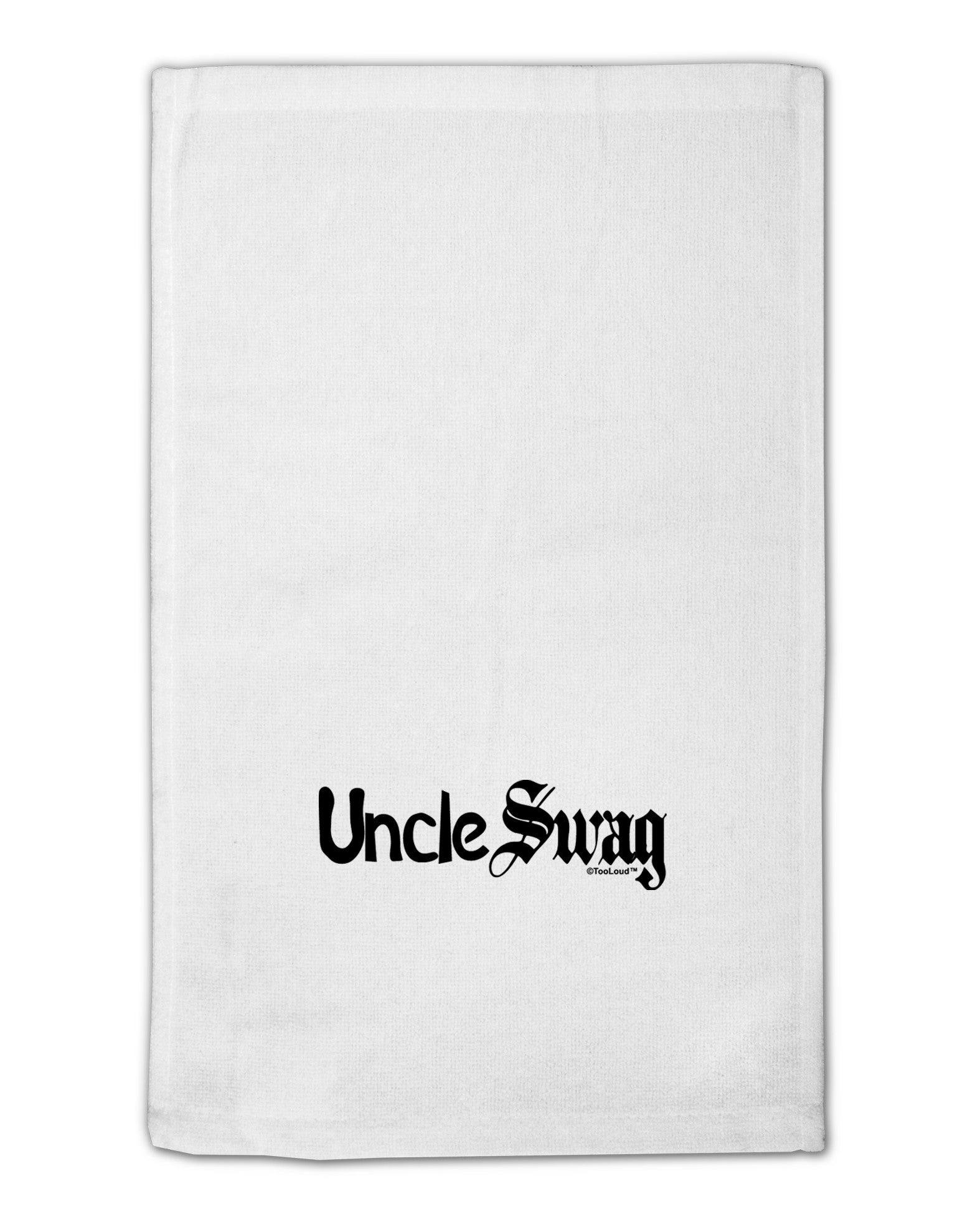 Uncle Swag Text 11&#x22;x18&#x22; Dish Fingertip Towel by TooLoud-Fingertip Towel-TooLoud-White-Davson Sales