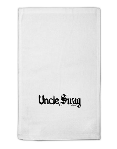 Uncle Swag Text 11&#x22;x18&#x22; Dish Fingertip Towel by TooLoud-Fingertip Towel-TooLoud-White-Davson Sales