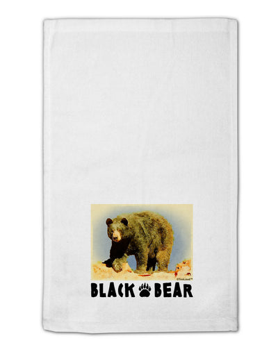 Black Bear Watercolor 11&#x22;x18&#x22; Dish Fingertip Towel-Fingertip Towel-TooLoud-White-Davson Sales