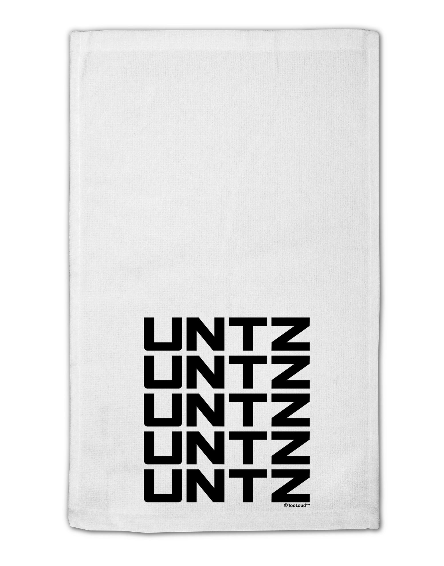 Untz Untz Untz Untz Untz EDM Design 11&#x22;x18&#x22; Dish Fingertip Towel-Fingertip Towel-TooLoud-White-Davson Sales