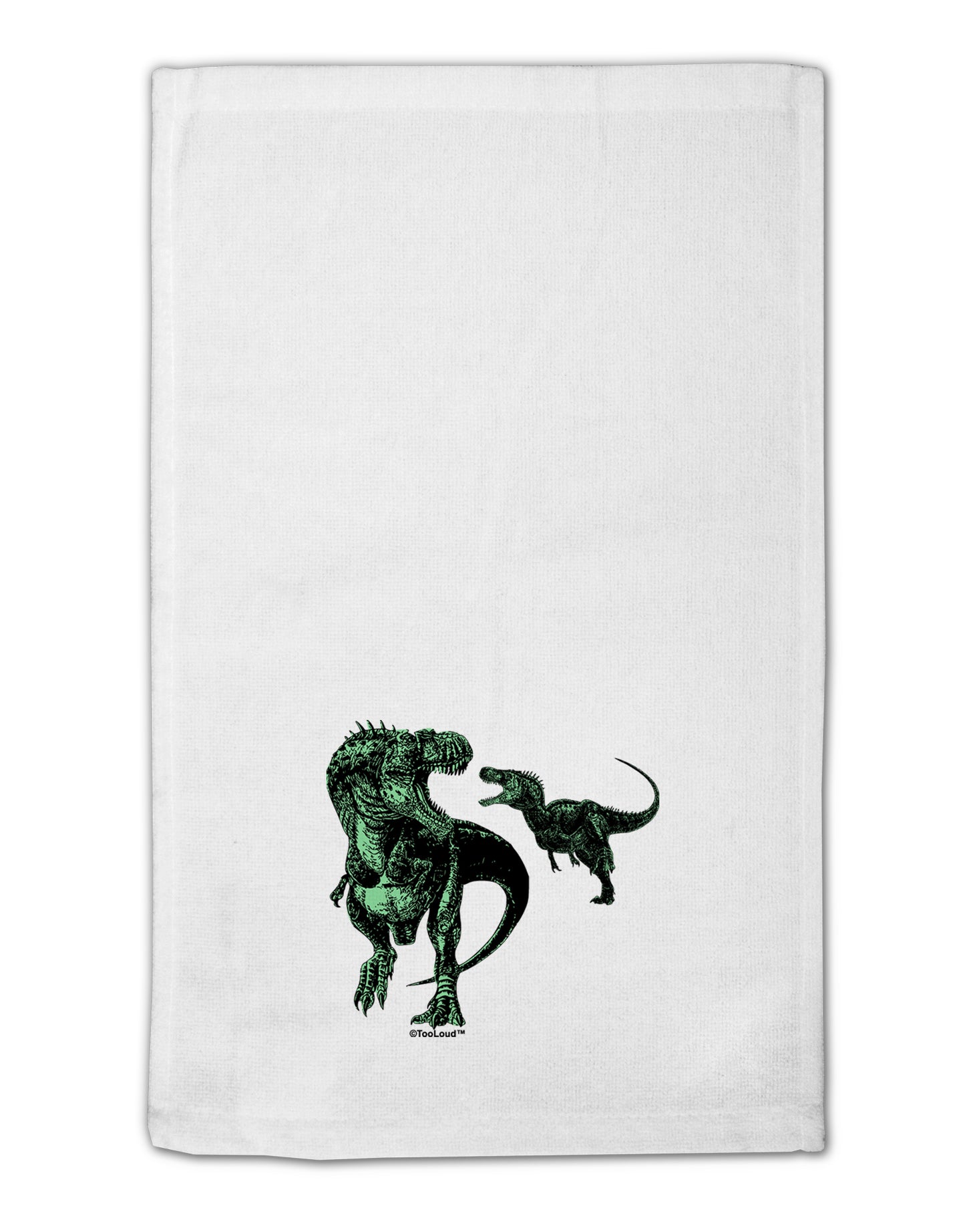 Jurassic Dinosaur Design 1 11&#x22;x18&#x22; Dish Fingertip Towel by TooLoud-Fingertip Towel-TooLoud-White-Davson Sales
