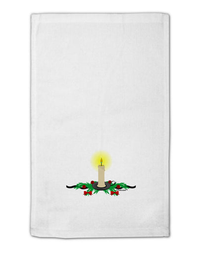 Chirstmas Candle 11&#x22;x18&#x22; Dish Fingertip Towel-Fingertip Towel-TooLoud-White-Davson Sales