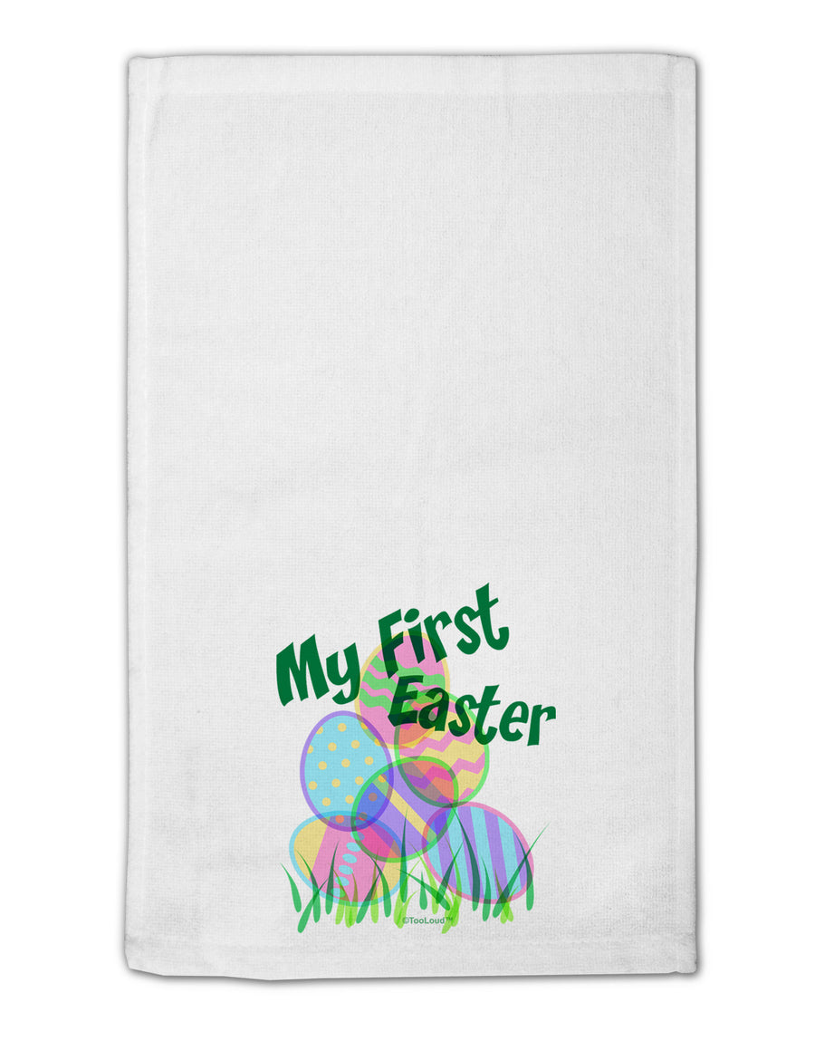 My First Easter Gel Look Print 11&#x22;x18&#x22; Dish Fingertip Towel-Fingertip Towel-TooLoud-White-Davson Sales