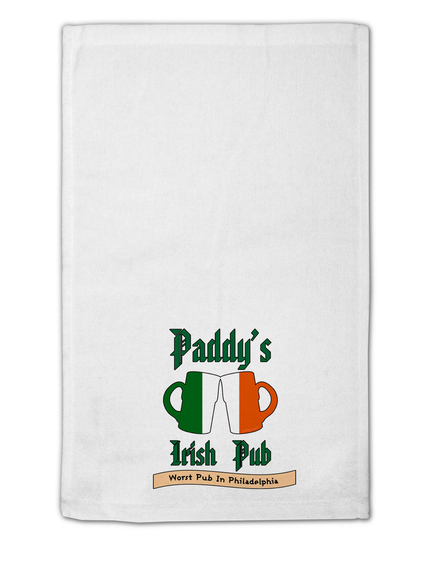 Paddy's Irish Pub 11&#x22;x18&#x22; Dish Fingertip Towel by TooLoud-Kitchen Towels-TooLoud-White-Davson Sales
