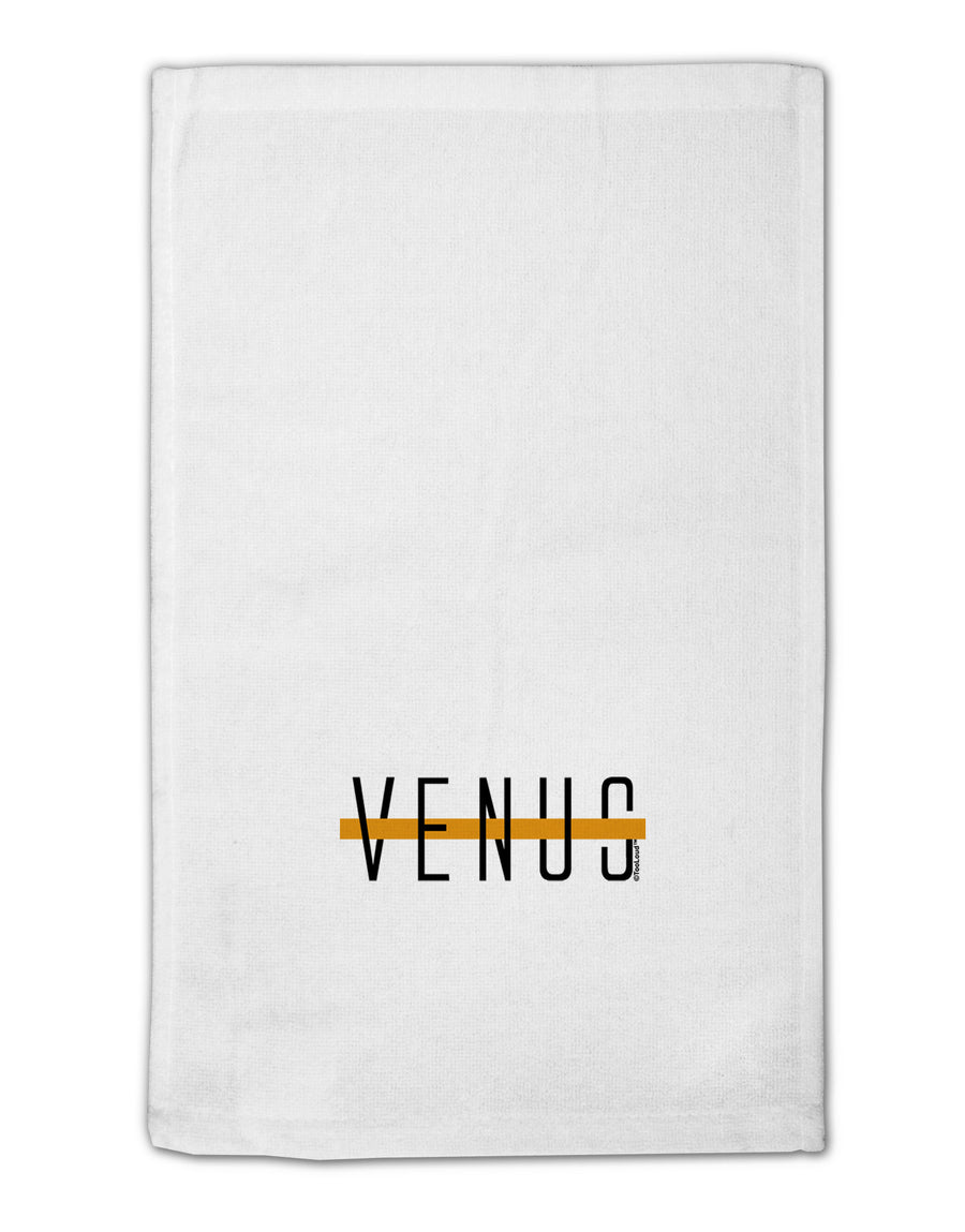 Planet Venus Text Only 11&#x22;x18&#x22; Dish Fingertip Towel by TooLoud-Fingertip Towel-TooLoud-White-Davson Sales