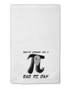 Sen-Pi Wishes You a Rad Pi Day 11&#x22;x18&#x22; Dish Fingertip Towel-Fingertip Towel-TooLoud-White-Davson Sales