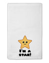 Cute Starfish - I am a Star 11&#x22;x18&#x22; Dish Fingertip Towel by TooLoud-Fingertip Towel-TooLoud-White-Davson Sales