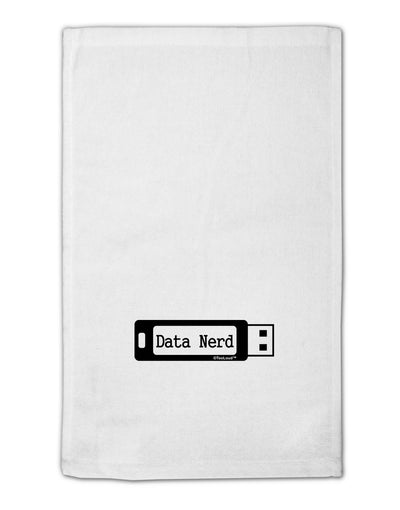 Data Nerd USB 11&#x22;x18&#x22; Dish Fingertip Towel by TooLoud-Fingertip Towel-TooLoud-White-Davson Sales