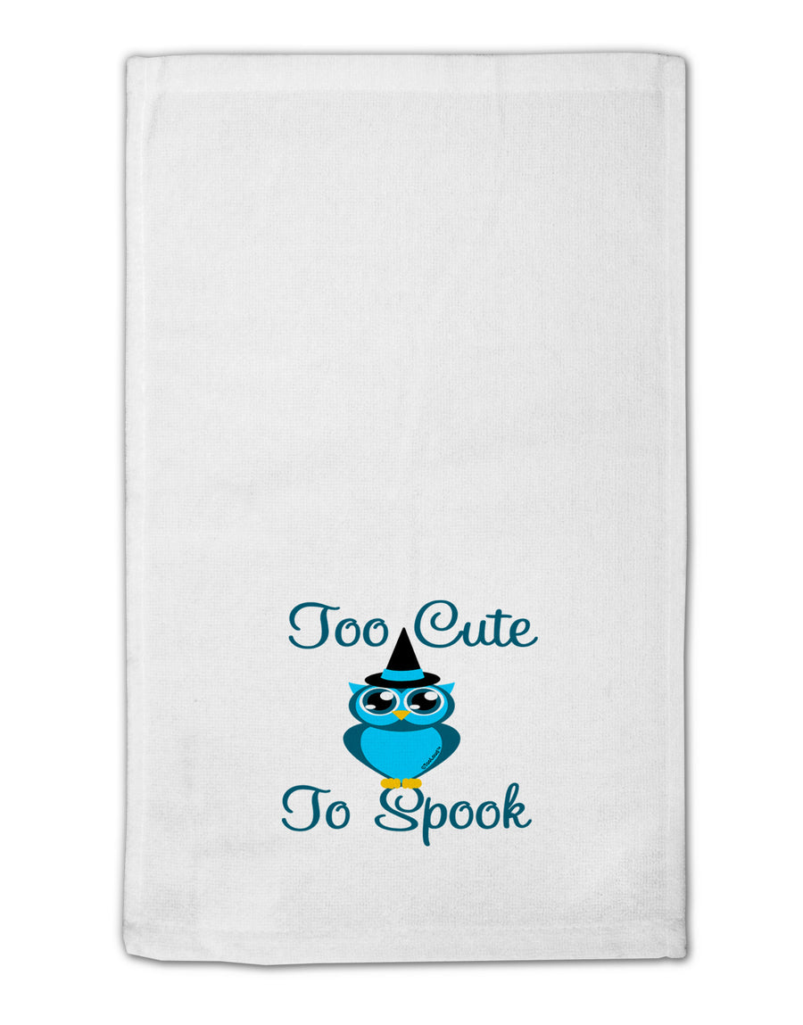 Owl Too Cute Blue 11&#x22;x18&#x22; Dish Fingertip Towel-Fingertip Towel-TooLoud-White-Davson Sales