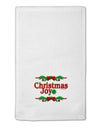 Christmas Joy Color 11&#x22;x18&#x22; Dish Fingertip Towel-Fingertip Towel-TooLoud-White-Davson Sales