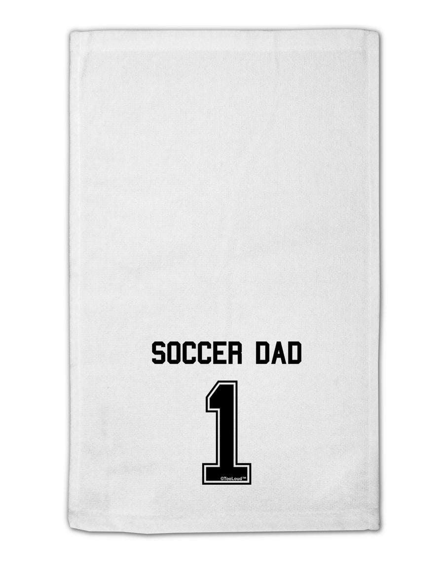 Soccer Dad Jersey 11&#x22;x18&#x22; Dish Fingertip Towel by TooLoud-Fingertip Towel-TooLoud-White-Davson Sales