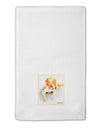 Laying Retriever Watercolor 11&#x22;x18&#x22; Dish Fingertip Towel-Fingertip Towel-TooLoud-White-Davson Sales