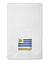 Uruguay Flag 11&#x22;x18&#x22; Dish Fingertip Towel-Fingertip Towel-TooLoud-White-Davson Sales