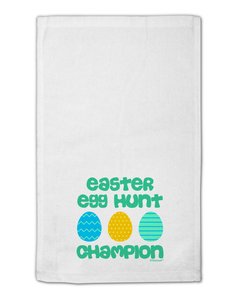 Easter Egg Hunt Champion - Blue and Green 11&#x22;x18&#x22; Dish Fingertip Towel by TooLoud-Fingertip Towel-TooLoud-White-Davson Sales