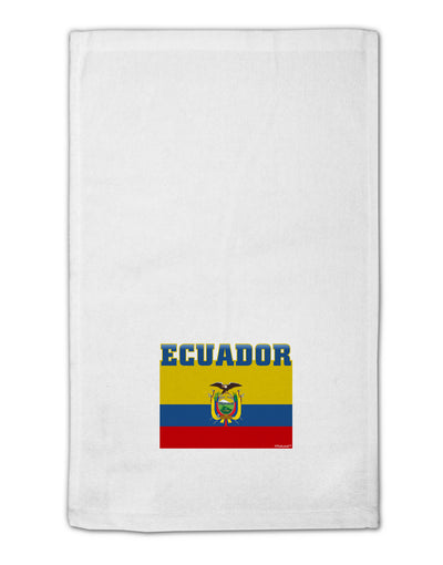 Ecuador Flag 11&#x22;x18&#x22; Dish Fingertip Towel-Fingertip Towel-TooLoud-White-Davson Sales