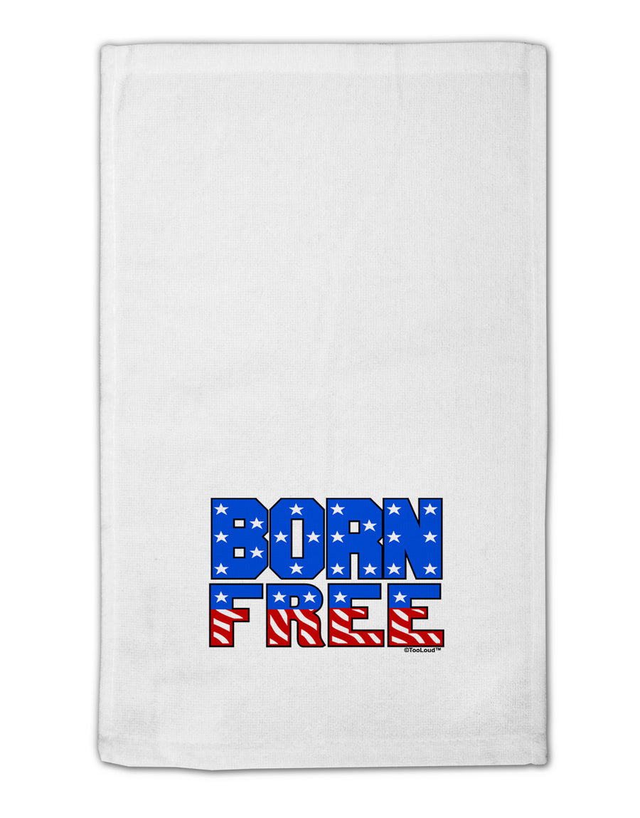 Born Free Color 11&#x22;x18&#x22; Dish Fingertip Towel by TooLoud-Fingertip Towel-TooLoud-White-Davson Sales